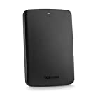 Toshiba Canvio Basics 1TB Portable Hard Drive – Black (HDTB310XK3AA)