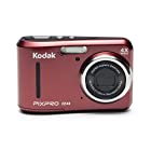 Kodak PIXPRO Friendly Zoom FZ43 16 MP Digital Camera with 4X Optical Zoom and 2.7″ LCD Screen (Red)