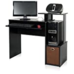 Furinno  Econ Multipurpose Home Office Computer Writing Desk with Bin