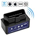 Car Wifi OBD 2, Mini OBD2 Scan Tool, Wsiiroon Mini Car OBD2 OBDII Scan Tool Auto Diagnostic Scanner Code Reader/Scan Tool Check Engine Light for IOS & Android (Black)